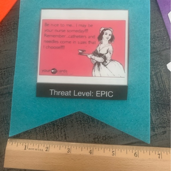 Nurse Congratulations Banner, Reusable, with grommets for hanging, colorful, EUC - Picture 5 of 11